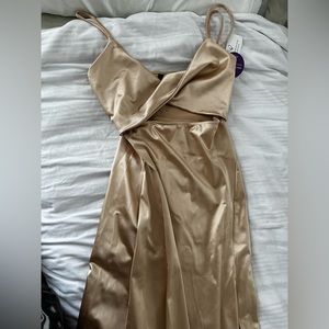 Gold Prom Dress